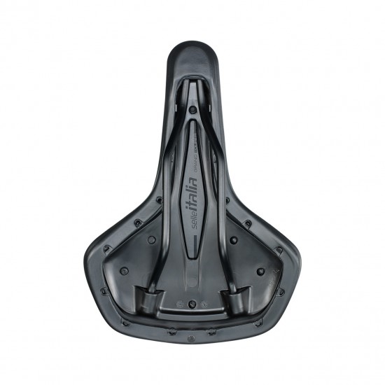 Selle Italia saddle GT-1 180 x 250 mm L2, FEC rails, comfortable touring city trekking