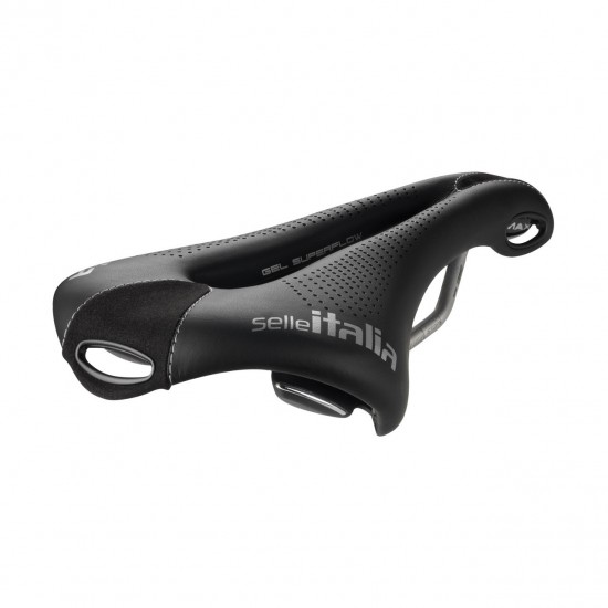 Selle Italia nyereg MAX FLITE TI 316 GEL SUPERFLOW L3 145 x 290 mm méret, Ti316 pálcás