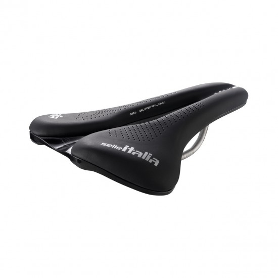 Selle Italia nyereg MAX NOVUS BOOST EVO TI316 GEL SUPERFLOW L3 160 x 245 mm méret, Ti316 pálcás