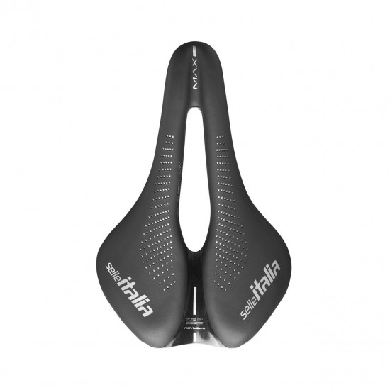 Selle Italia nyereg MAX NOVUS BOOST EVO TI316 GEL SUPERFLOW L3 160 x 245 mm méret, Ti316 pálcás