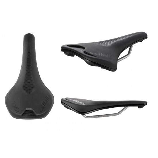 Selle Italia nyereg MODEL Y 142 x 246 mm L1 méret, Ti316 pálcás, mtb mountain bike e-bike trekking