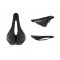 Selle Italia saddle NOVUS BOOST EVO 3D KIT CARBONIO SUPERFLOW L3 145 mm size, carbon rails 3D printed