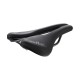 Selle Italia nyereg NOVUS BOOST EVO GRAVEL TM SUPERFLOW L3 145 mm méret, TM mangán ötvözet pálca, FEKETE