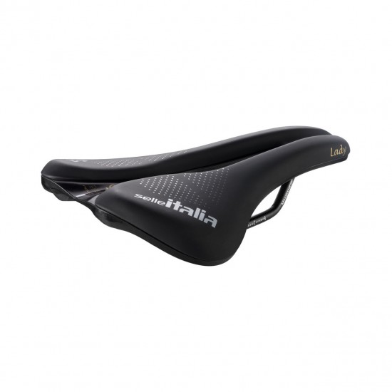 Selle Italia nyereg női Novus Boost Evo Lady TM Superflow L3 méret 145mm x 245mm , mangán pálcás, országúti gran fondo