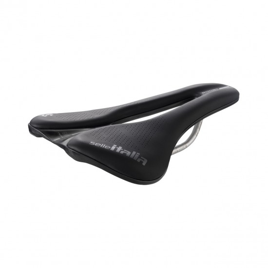 Selle Italia nyereg NOVUS BOOST EVO TI316 SUPERFLOW L3 145 x 245 mm méret, Ti316 pálcás