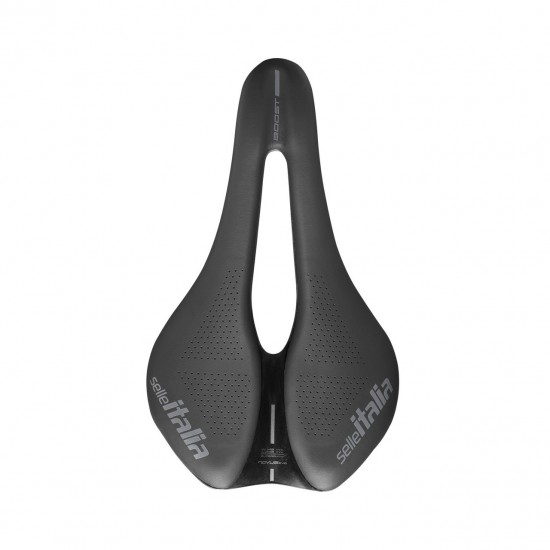 Selle Italia nyereg NOVUS BOOST EVO TI316 SUPERFLOW L3 145 x 245 mm méret, Ti316 pálcás
