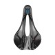 Selle Italia nyereg NOVUS BOOST EVO X-CROSS TM SUPERFLOW L3 méret 145mm x 245mm, mangán pálcás, xc mtb off-road gravel FEKETE