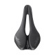 Selle Italia nyereg NOVUS BOOST EVO X-CROSS TM SUPERFLOW L3 méret 145mm x 245mm, mangán pálcás, xc mtb off-road gravel FEKETE