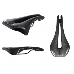 Selle Italia nyereg NOVUS ENDURANCE TI316 SUPERFLOW S3 138 x 282 mm méret, TI316 pálca