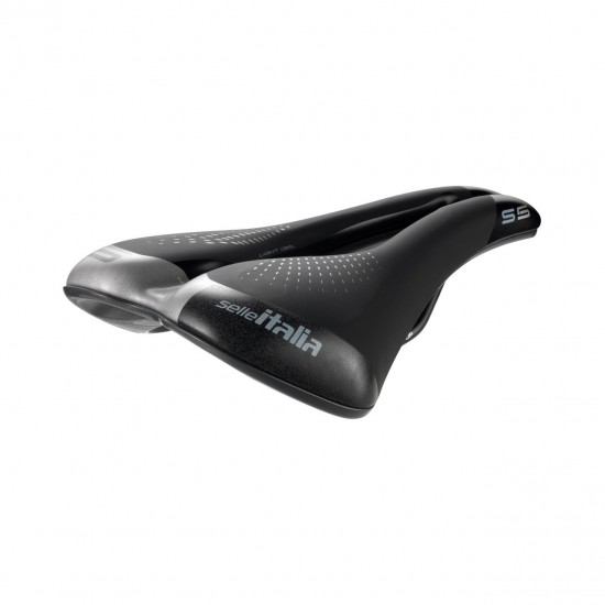 Selle Italia nyereg női S 5 Lady Superflow L3 160 x 255 mm méret, FEC szén-acél ötvözet pálca, országúti túra