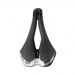 Selle Italia saddle women S 5 Lady Superflow L3 160 x 255 mm size, FEC carbon steel rails, road touring