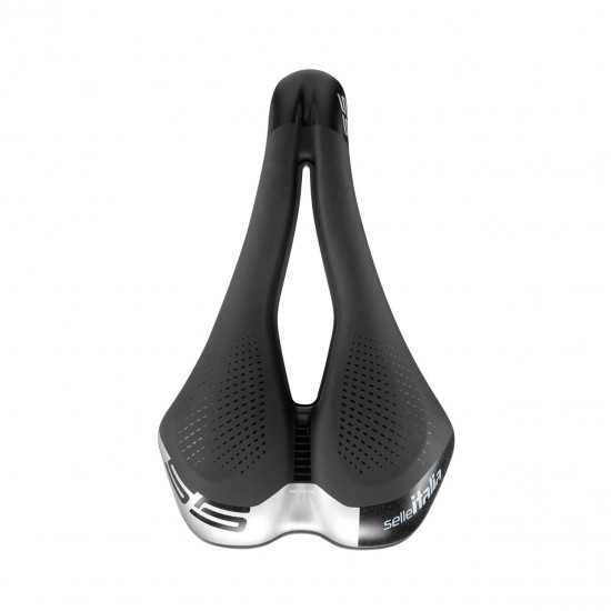 Selle Italia nyereg S 5 Superflow L3 160 x 255 mm méret, FEC szén-acél ötvözet pálca, országúti túra