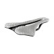 Selle Italia nyereg SLR BOOST SUPERFLOW KIT CARBONIO 3D L3 méret, FEHÉR, karbon pálcás, 3D nyomtatott felső rész
