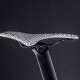 Selle Italia nyereg SLR BOOST SUPERFLOW KIT CARBONIO 3D L3 méret, FEHÉR, karbon pálcás, 3D nyomtatott felső rész