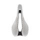 Selle Italia nyereg SLR BOOST SUPERFLOW KIT CARBONIO 3D S3 méret, FEHÉR, karbon pálcás, 3D nyomtatott felső rész