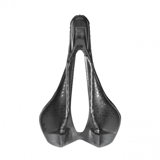 Selle Italia nyereg SLR 3D CARBON L3 145 x 242 mm méret Boost, superflow kivágott, karbon pálca, 3D nyomtatott felső rész