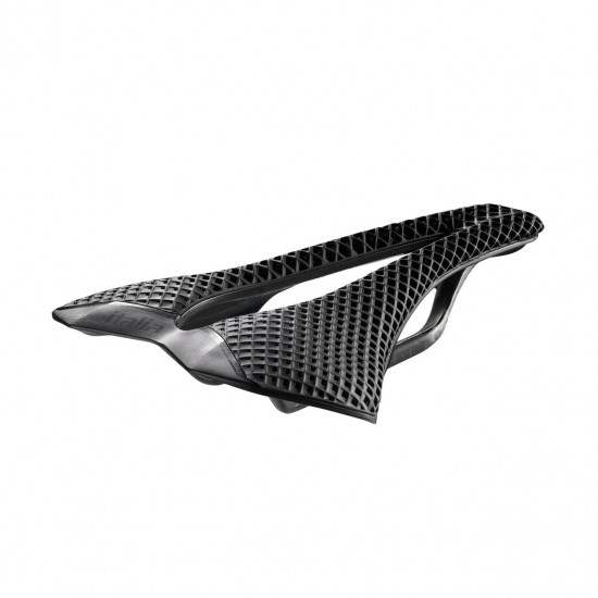 Selle Italia nyereg SLR 3D CARBON L3 145 x 242 mm méret Boost, superflow kivágott, karbon pálca, 3D nyomtatott felső rész