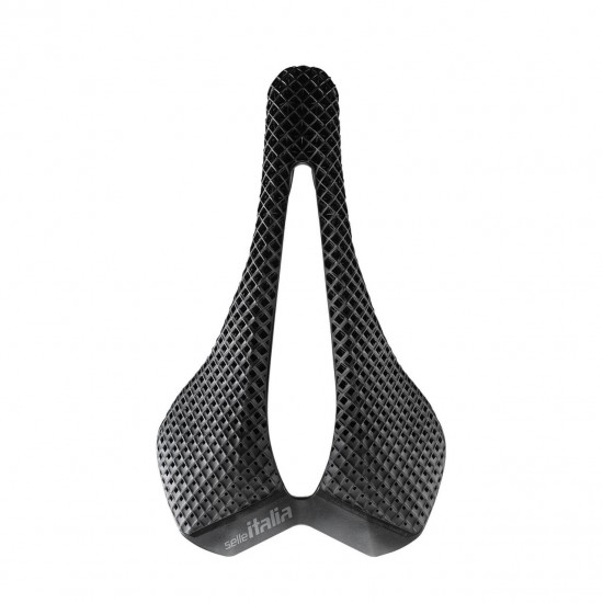Selle Italia nyereg SLR 3D ELITE L3 145 x 242 mm méret, superflow kivágott, nagy szilárdságú acél ötvözet pálca, 3D nyomtatott felső rész