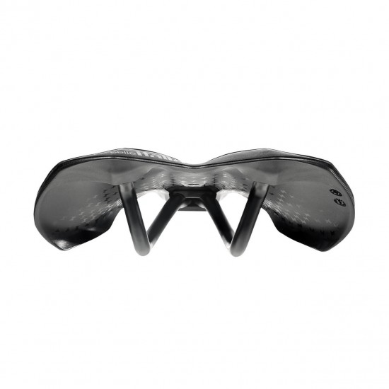Selle Italia nyereg SLR ADVAN FILL L1 145 x 242 mm méret, acél ötvözet pálca