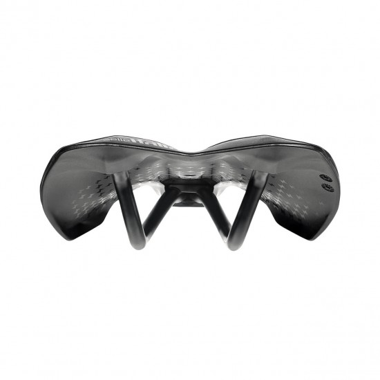 Selle Italia nyereg SLR ADVAN FILL S1 130 x 242 mm méret, acél ötvözet pálca