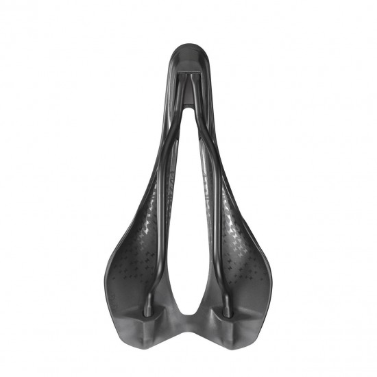 Selle Italia nyereg SLR ADVAN S3 130 x 242 mm méret, superflow kivágott, acél ötvözet pálca