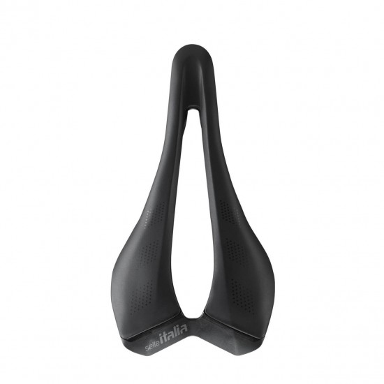 Selle Italia nyereg SLR ADVAN S3 130 x 242 mm méret, superflow kivágott, acél ötvözet pálca