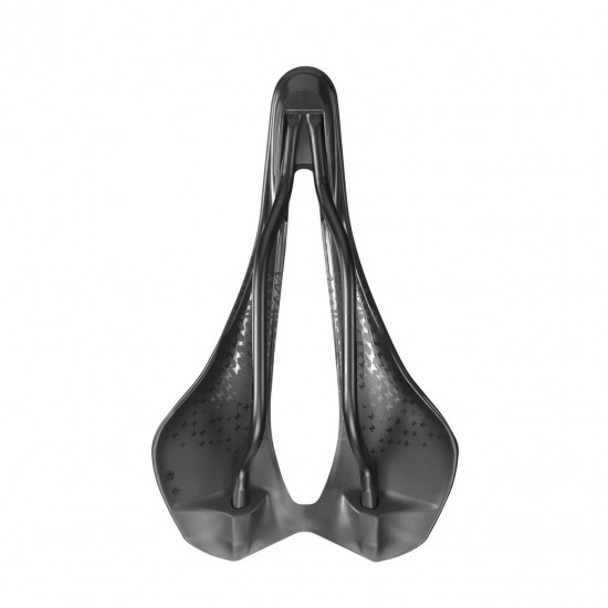 Selle Italia nyereg SLR ADVAN L3 145 x 242 mm méret, superflow kivágott, acél ötvözet pálca