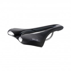 Selle Italia nyereg SLR Boost Gravel TI316 Superflow S3 méret 130mm x 248mm , Ti316 pálcás, off-road gravel, fekete