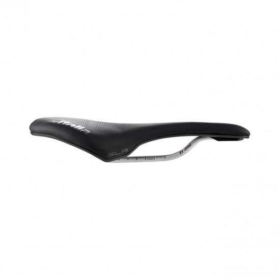 Selle Italia nyereg SLR Boost Gravel TI316 Superflow S3 méret 130mm x 248mm , Ti316 pálcás, off-road gravel, fekete
