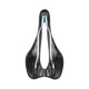 Selle Italia nyereg SLR Boost Gravel TI316 Superflow S3 méret 130mm x 248mm , Ti316 pálcás, off-road gravel, kék