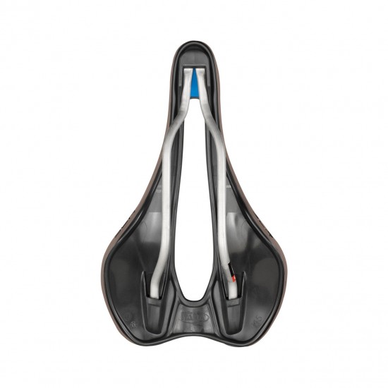 Selle Italia nyereg SLR Boost Gravel TI316 Superflow L3 méret 145mm x 248mm , Ti316 pálcás, off-road gravel, barna