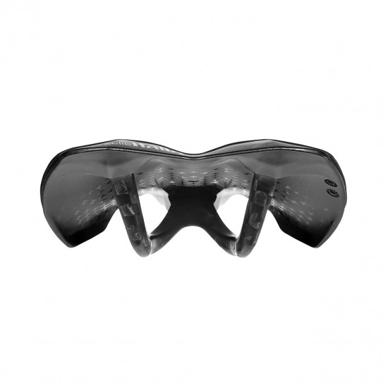 Selle Italia saddle SLR CARBON FILL S1 130 x 242 mm size Boost, carbon rails