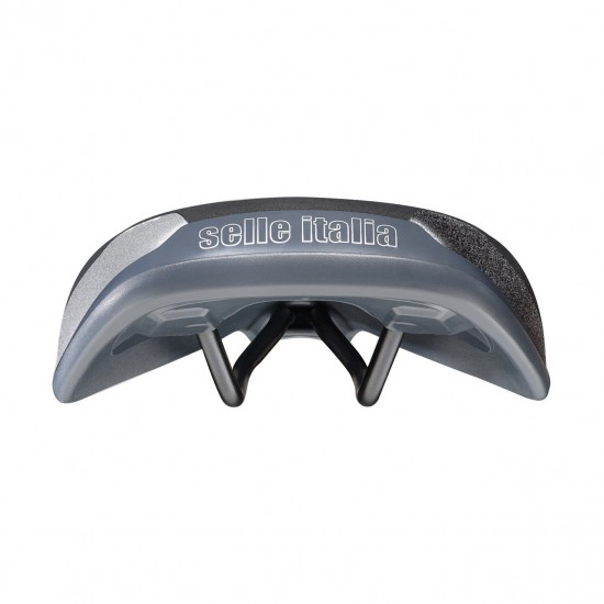 Selle Italia nyereg ST 5 Flow S2 155 x 276 mm méret FEC szén-acél ötvözet pálca, városi trekking e-bike országúti