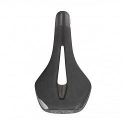 Selle Italia saddle ST 5 Flow S2 155 x 276 mm size, FEC carbon steel rails, commuting urban e-bike trekking road