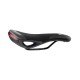 Selle Italia nyereg ST 7 Vision Superflow L3 165 x 250 mm méret, beépített lámpával, FEC szén-acél ötvözet pálca, városi trekking e-bike