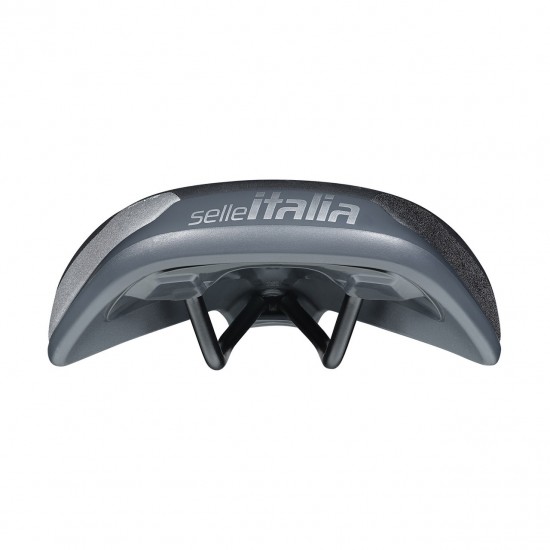 Selle Italia nyereg ST 5 Flow L2 165 x 276 mm méret FEC szén-acél ötvözet pálca, városi trekking e-bike országúti