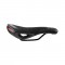 Selle Italia nyereg ST 7 Superflow L3 165 x 250 mm méret, beépített fényvisszaverővel, FEC szén-acél ötvözet pálca, városi trekking e-bike