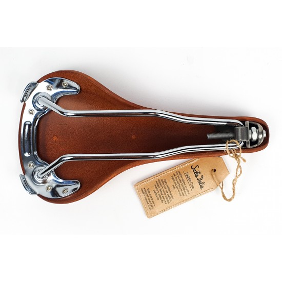 Selle Italia nyereg Storica L1 147 x 283 mm bőr klasszikus méz barna, Brooks forma