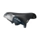 Selle Italia saddle T 3 S1 210 x 267 mm size, FEC carbon steel rails commuting city trekking touring