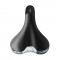 Selle Italia nyereg T 3 S1 210 x 267 mm méret, FEC szén-acél ötvözet pálca, kényelmes rázkódás elnyelő, városi trekking túra e-bike