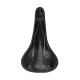 Selle Italia saddle TURBO 1980 classic black full-grain leather L1 146 mm size, FEC carbon steel alloy rails