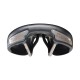 Selle Italia nyereg TURBO BONNIE klasszikus fekete steppelt bőr L1 146 x 275 mm méret, FEC szénacél ötvözet pálcás