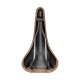 Selle Italia nyereg TURBO BULLITT klasszikus barna bőr L1 146 x 275 mm méret, FEC szénacél pálcás