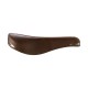 Selle Italia nyereg TURBO BULLITT klasszikus barna bőr L1 146 x 275 mm méret, FEC szénacél pálcás