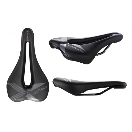 Selle Italia nyereg X-BOW Superflow kivágott S3 145 mm nyereg, mtb e-mtb gravel, FEC pálca
