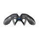 Selle Italia nyereg X-LR AIR CROSS TM SUPERFLOW L3 145 X 266 mm méret, mangán pálca, fekete, MTB Gravel e-mtb off-road