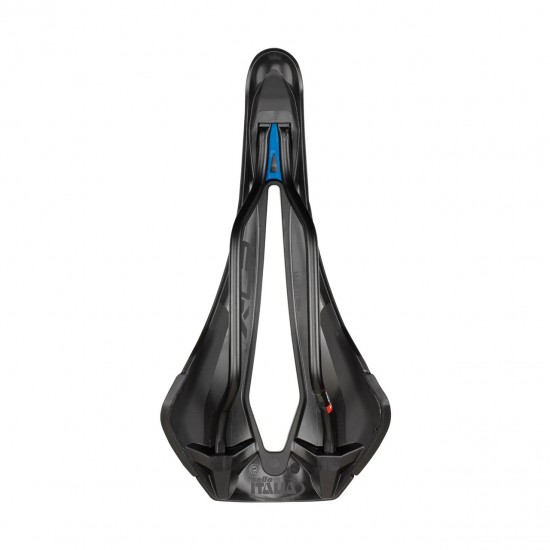 Selle Italia nyereg X-LR AIR CROSS TM SUPERFLOW S3 131 X 266 mm méret, mangán pálca, fekete, MTB Gravel e-mtb off-road
