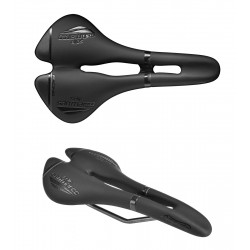Selle San Marco nyereg Aspide Racing Open-fit kivágott XSilite Ti Wide széles 142 x 277 mm S2 Xsilite pálcás fekete