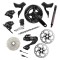 Shimano 105 R7100 R7150 Disc Di2 országúti kerékpár alkatrész szett