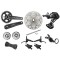Shimano szett mtb mountain bike e-bike Deore mix 12 s sebességes szett Shimano BL-MT501 hidraulikus tárcsafékkel, komplett